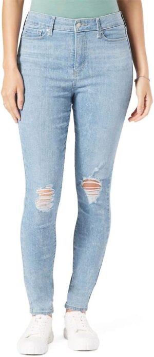 Signature by Levi Strauss & Co. Gold Label Women's Totally Shaping High Rise Skinny Jeans