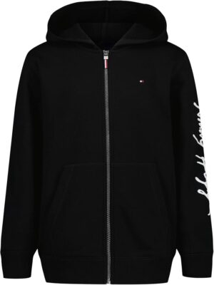 Tommy Hilfiger Boys' Long Sleeve Fleece Full Zip Hoodie With Front Pockets