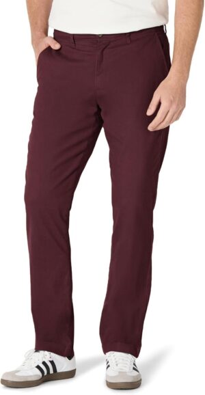 Amazon Essentials Men's Athletic-Fit Stretch Chino Pants, Casual Business Wear