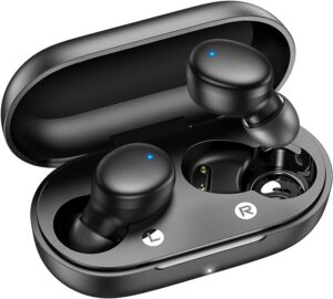 kurdene Wireless Earbuds Bluetooth 5.3 Light Weight in Ear Headphones Premium Sound Bass Ear buds with Charging Case,Smart Touch Control,Built in Mics Headset,Clear Calls for Sports Workout