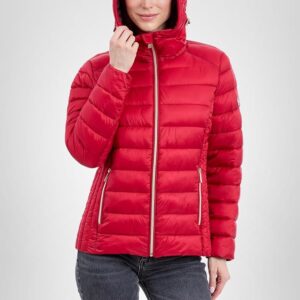 Michael Kors Women's Hooded Packable Puffer Jacket