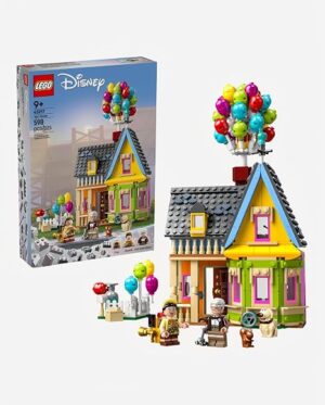 LEGO Disney and Pixar ‘Up’ House, Classic Disney Celebration Building Toy Set for Kids and Movie Fans Ages 9 and Up, A Fun Gift for Fans and Anyone Who Loves Creative Play, 43217