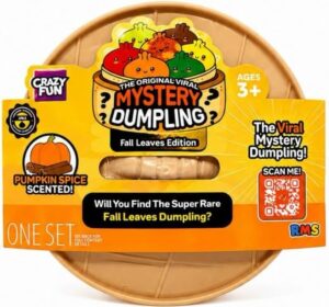 The Original Mystery Dumpling Fall Leaves Edition (3.5 Inches Diamenter)
